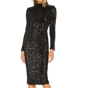 Mica Long Sleeve Midi